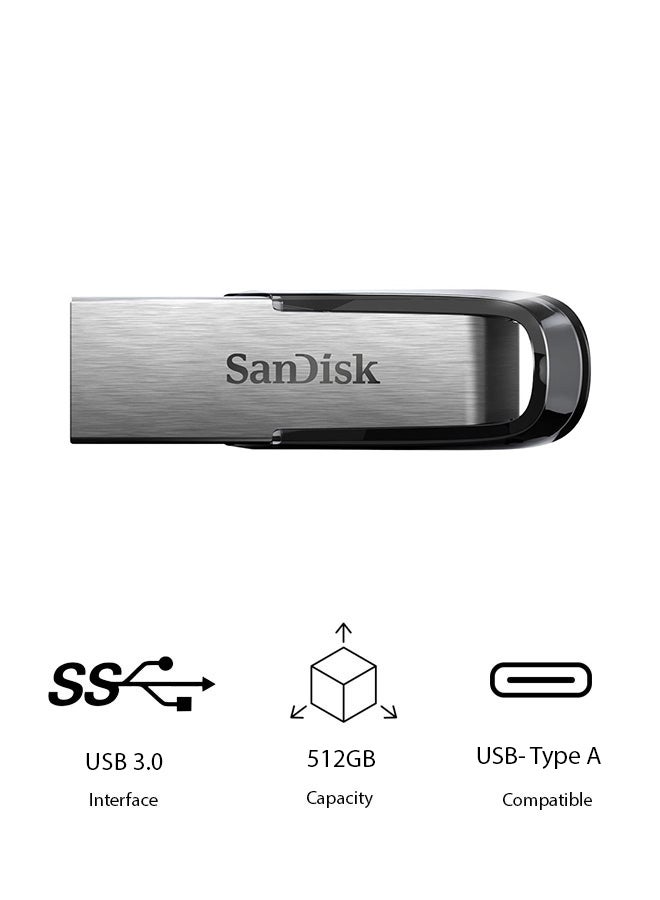 Sandisk - 512GB Ultra Flair Flash Drive- Sdcz73-512G-G46 512 GB - Image 1