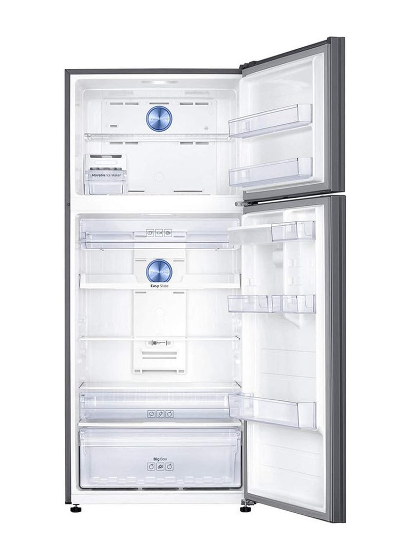 Samsung 528 Liters Net Capacity, Top Mount Double Door Refrigerator Freezer With Twin Cooling Plus (RT53K6000S8) Stainless Steel RT75K6000S8 Silver  - Image 2