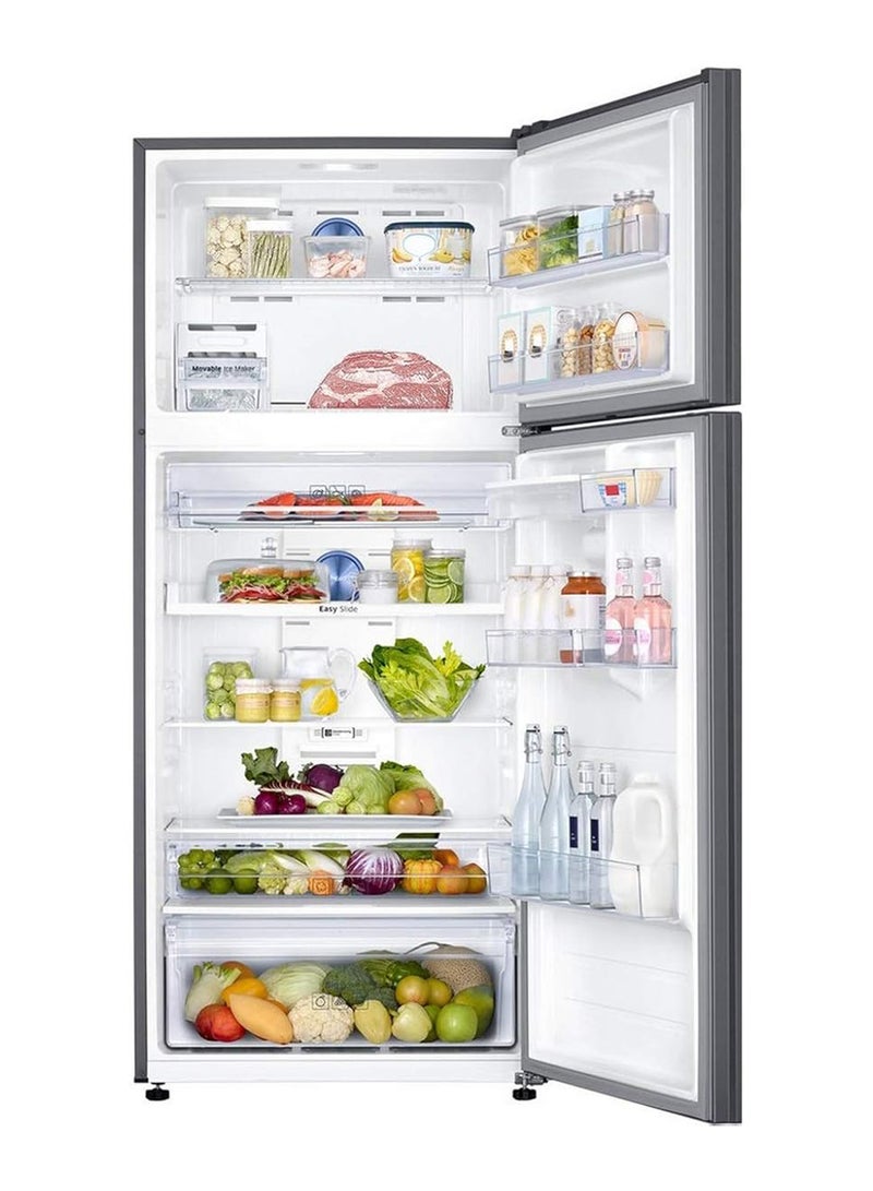 Samsung 528 Liters Net Capacity, Top Mount Double Door Refrigerator Freezer With Twin Cooling Plus (RT53K6000S8) Stainless Steel RT75K6000S8 Silver  - Image 3