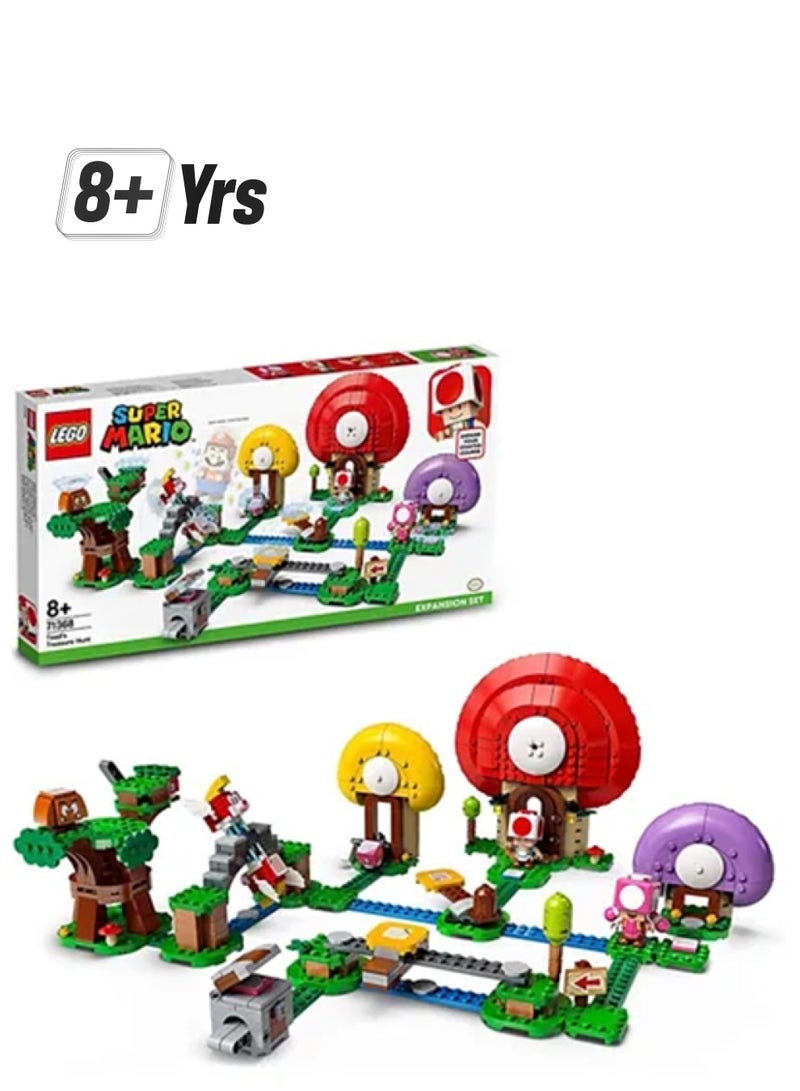 LEGO 71368 Super Mario Toad's Treasure Hunt Expansion Set 8+ Years - Image 1
