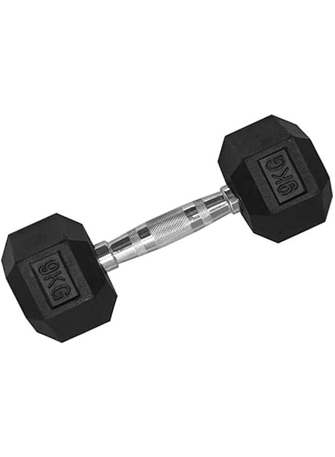 BODY SCULPTURE HEX Rubber Dumbbell Set  - Image 2
