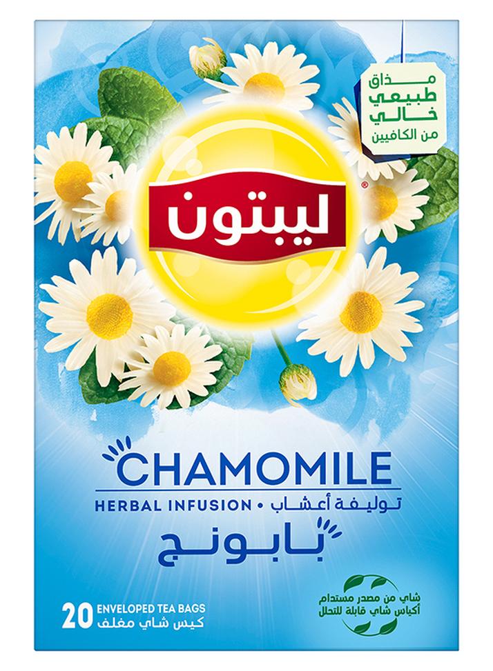 Lipton Herbal Infusion Tea Chamomile 20 Bags 1grams - Image 1