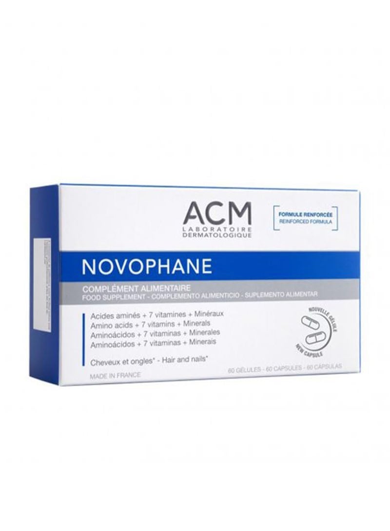 ACM Laboratoire dermatologique Novophane 60 Capsules  - Image 1