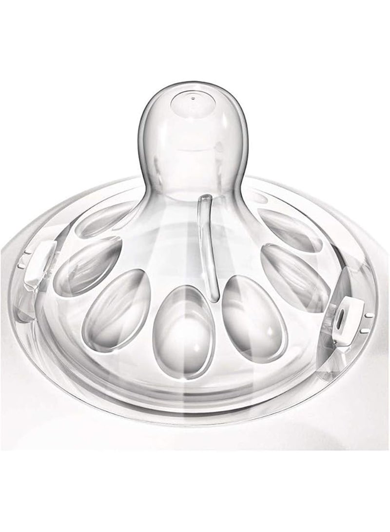 Philips Avent Baby Natural 2.0 Feeding Bottle 1 Month +, 260 ML, Pink - Image 5