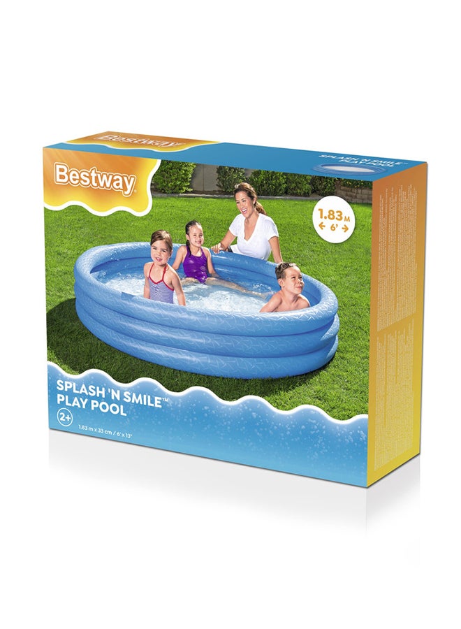 Bestway Splash 'n Smile Play Pool 32x25x25cm - Image 1