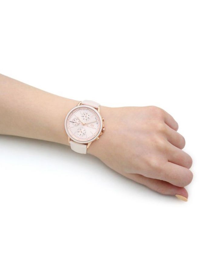 تومي هيلفيغر ساعة كرونوغراف كارلي مقاومة للماء طراز 1781789 للنساء - Image 5