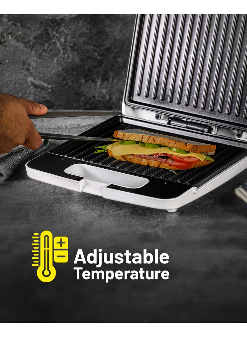 كريبتون ماكينة شوي 1400 W KNGM6158N أبيض - Image 4