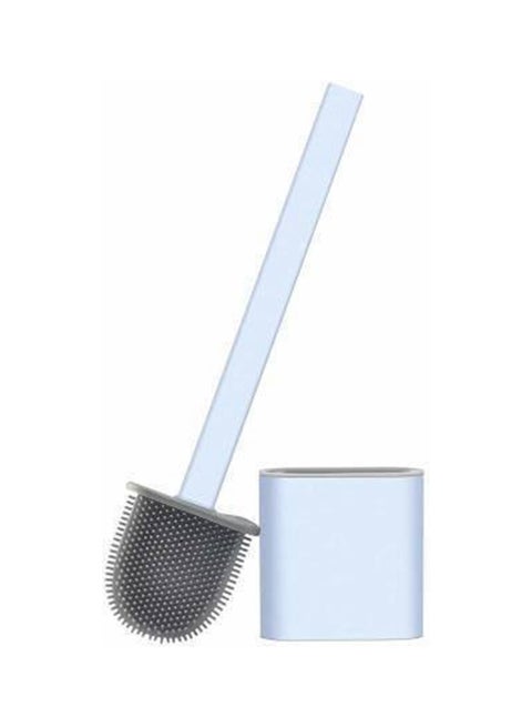 Silicone Toilet Brush With Base Multicolour 36x10x10cm