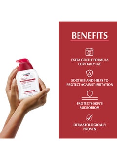 Eucerin Intim Protect, Intimate Gentle Cleansing Fluid With Lactic Acid Ph5 Intimate Hygiene Wash 250ml  - Image 4