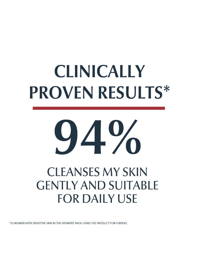 Eucerin - Intim Protect, Intimate Gentle Cleansing Fluid With Lactic Acid Ph5 Intimate Hygiene Wash 250ml - Image 1