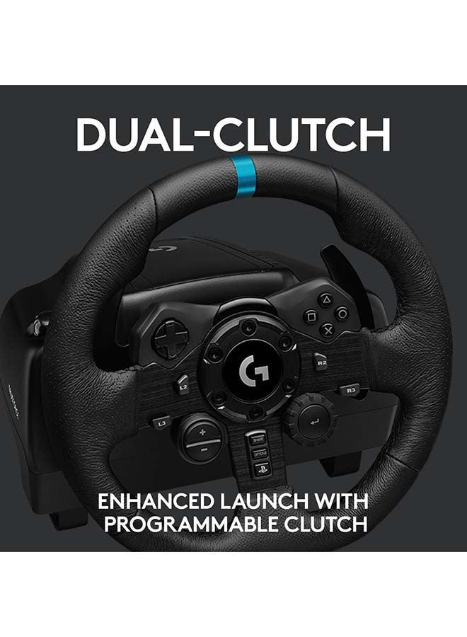 Logitech G923 Wireless Racing Wheel And Pedals For PlayStation 5, PlayStation 4 And PC Featuring Trueforce Up to 1000 Hz Force Feedback, Responsive Pedal, Dual Clutch Launch Control, And Genuine Leather Wheel Cover - Image 4