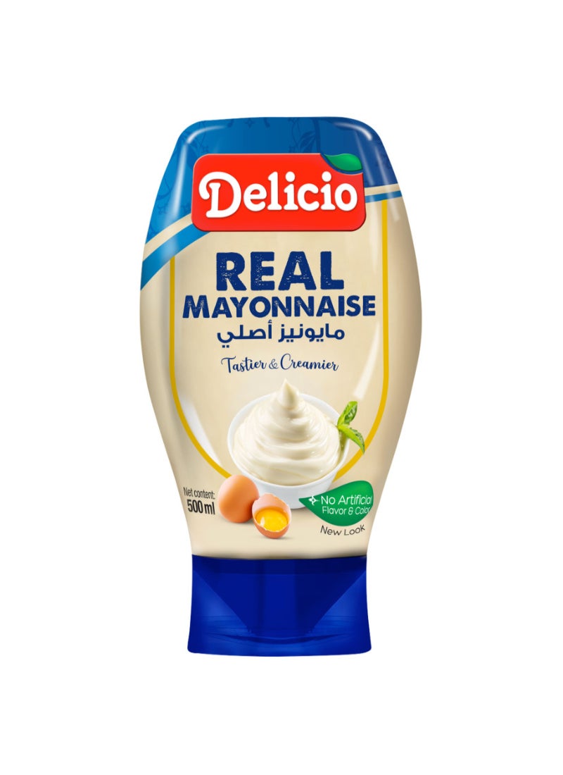 Delicio Real Mayonnaise 500ml - Image 1