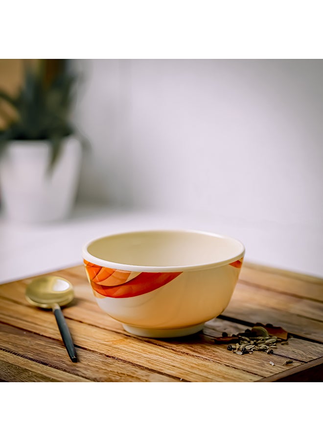Royalford 3.5'' Super Rays Round Bowl Assorted Colors Beige - Image 3