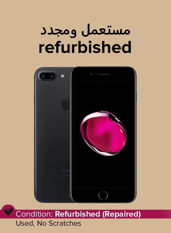 Apple Refurbished - iPhone 7 Plus 256GB Black 4G With Facetime  - Image 1