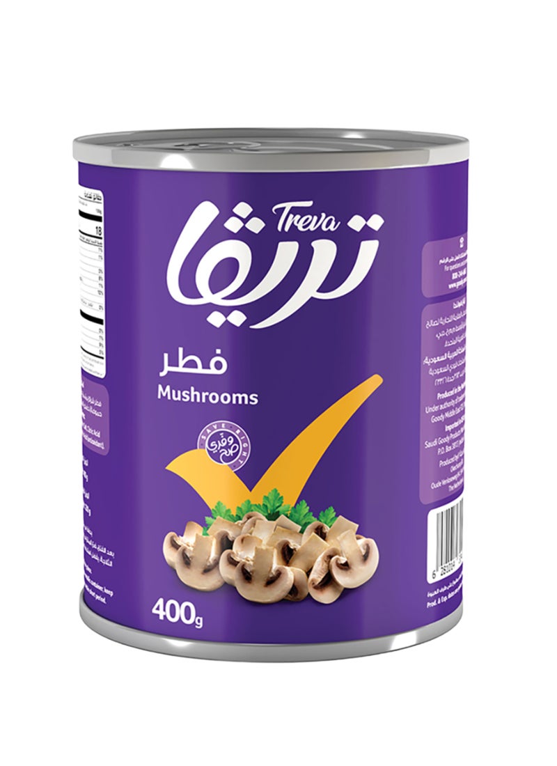 Treva Mushroom Pieces And Stems 400grams - Image 1