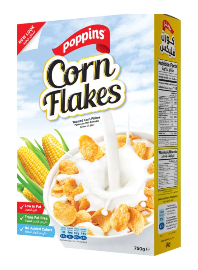 Poppins Corn Flakes 750grams - Image 1