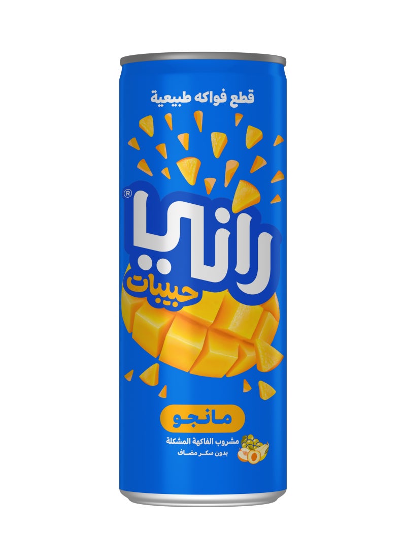 راني عصير فلوت خالٍ من السكر ويحتوي على عصير فواكه بنسبة 100% مانجو 240ملليلتر - Image 2