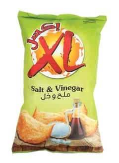 إكس إل شرائح بطاطس بالملح والخل 120جرام 