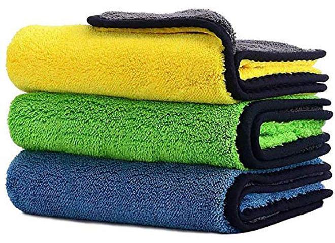 Pack Of 3 Car Drying Microfiber Towel - Image 1