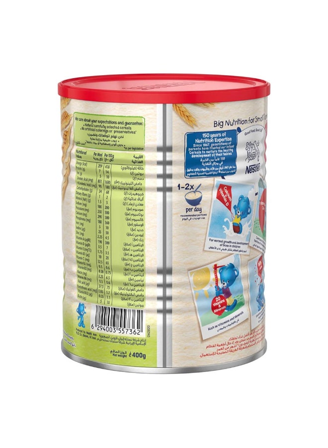 Nestle Wheat And Date Pieces Infant Cereal 400grams  - Image 4