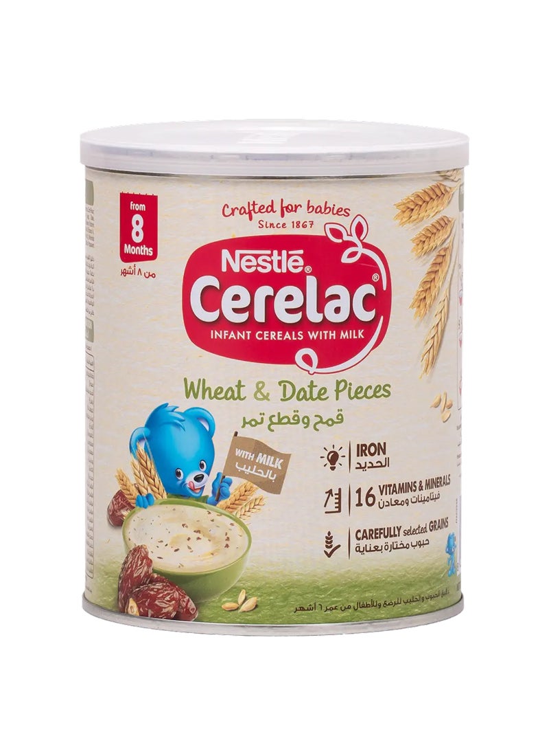 Nestle Wheat And Date Pieces Infant Cereal 400grams  - Image 1