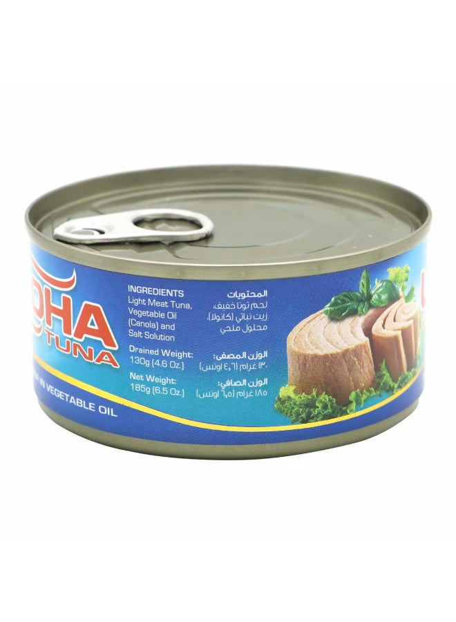 Light Meat Tuna in Vegetable Oil, 185 g - pnsku/N40699324A/45/_/1712667537/175958c1-6ca1-4f5d-891a-5fcfc485594b