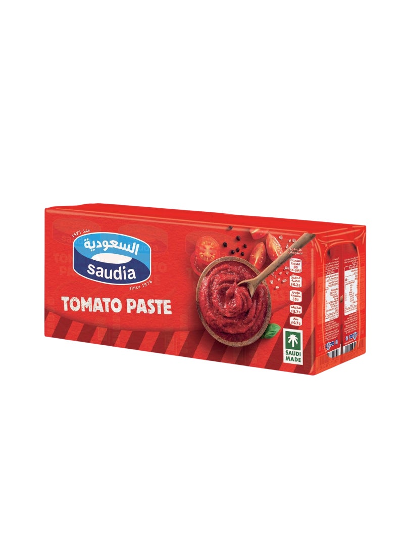 السعودية صلصة معجون الطماطم 135جرام عبوة من 8 قطع - Image 1