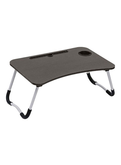 Foldable Laptop Table Dark Brown Dark Brown 60 x 40 x 26cm