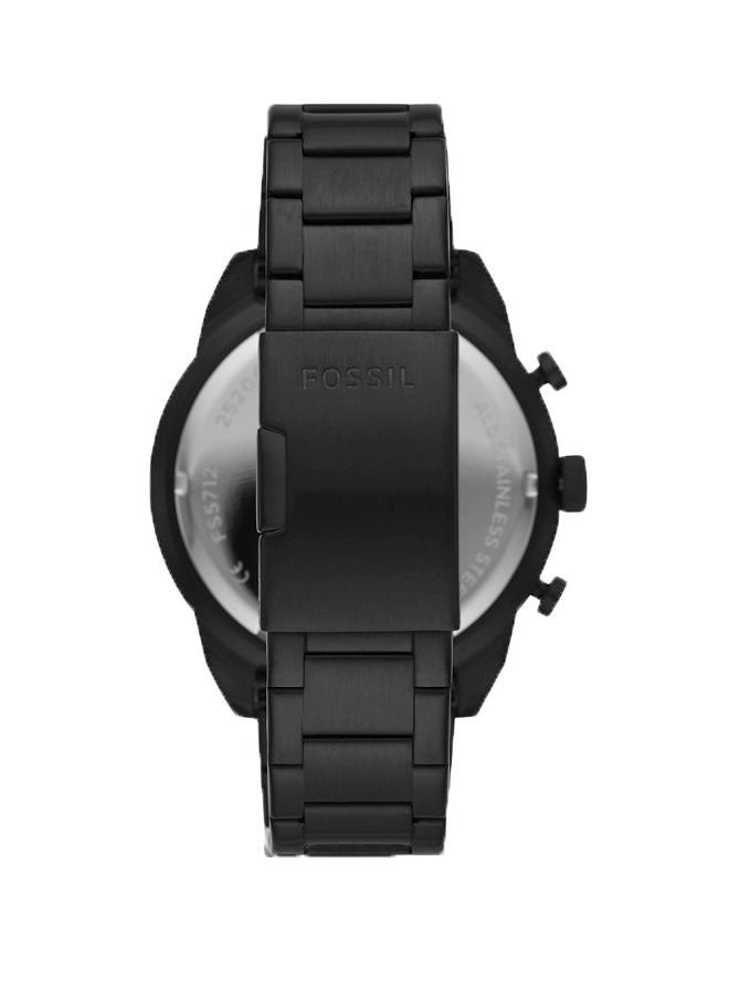 FOSSIL Men's Bronson Chronograph Watch FS5712 - 50 mm - Black - Image 2