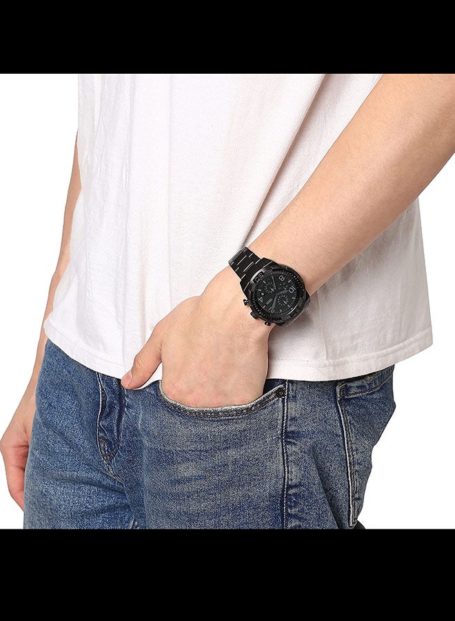 FOSSIL Men's Bronson Chronograph Watch FS5712 - 50 mm - Black - Image 5