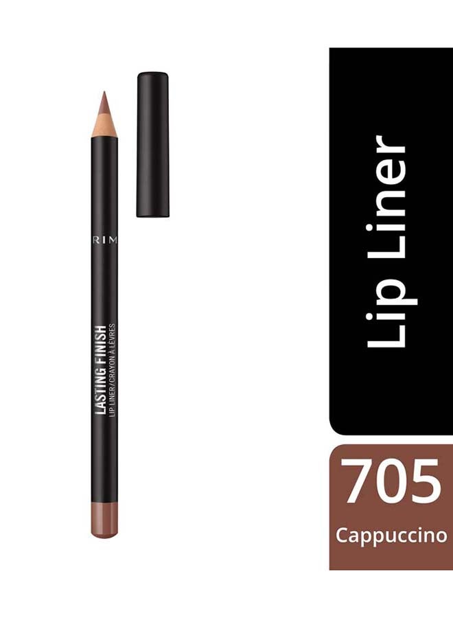 RIMMEL LONDON Lasting Matte Lip Liner 1.2 g 705 Cappuccino - Image 3