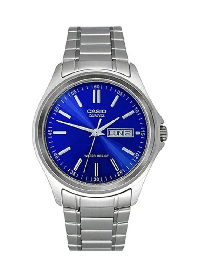 CASIO Men's Water Resistant Stainless Steel Analog Watch Mtp-1239D-2ADF - Image 1