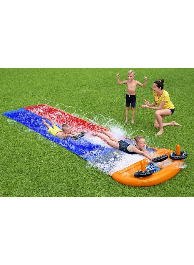 H2Ogo Splashy Speedway Slide 488cm, Multicolour, 52391 488cm