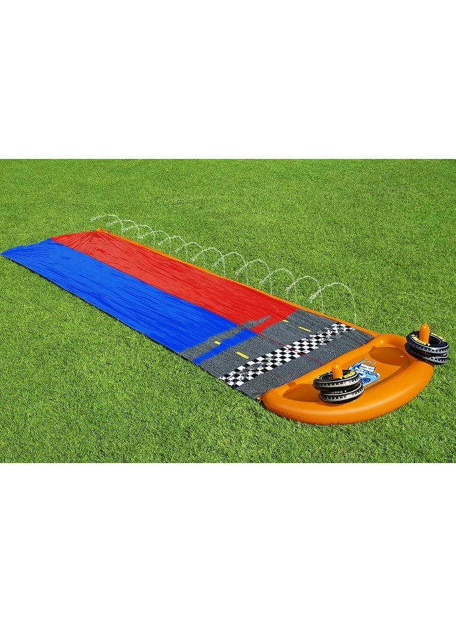 H2Ogo Splashy Speedway Slide 488cm, Multicolour, 52391 488cm