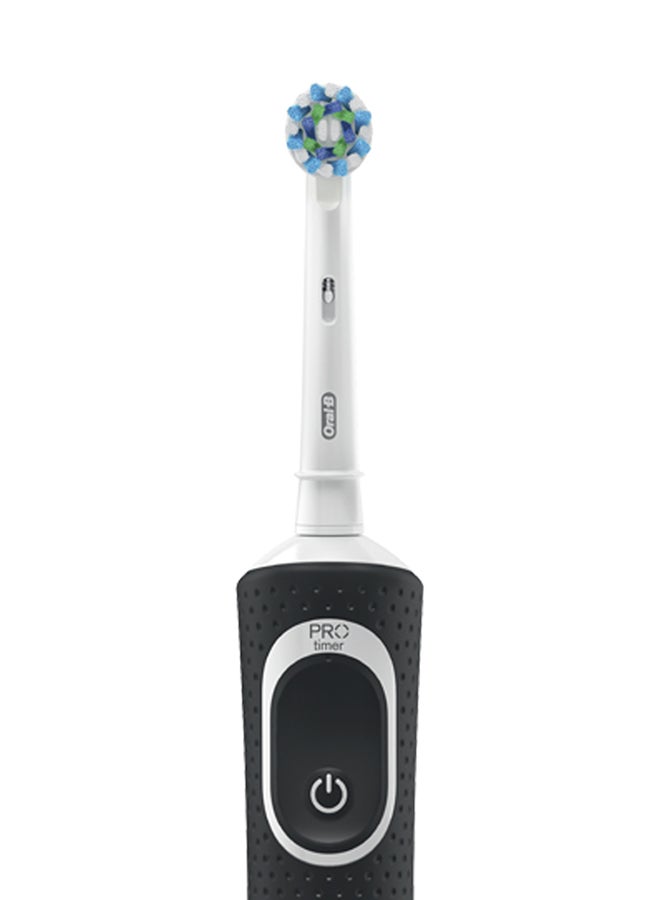 Oral-B Vitality 100 Electric Toothbrush for Whiter Teeth, Black Color, Black Color, Rechargeable, with Built-in Timer Black - Image 4