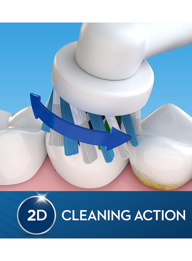 Oral-B Vitality Cross Action Rechargeable Electric Toothbrush, 1 Count Black - Image 4