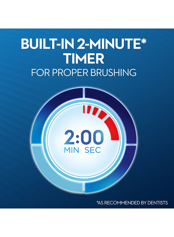 Oral-B Vitality Cross Action Rechargeable Electric Toothbrush, 1 Count Black - Image 5