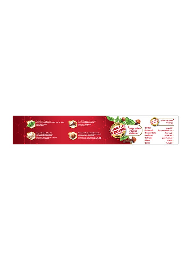 Dabur - Ayurvedic Red Toothpaste For Teeth And Gums Pack Of 2 200.0grams - Image 1