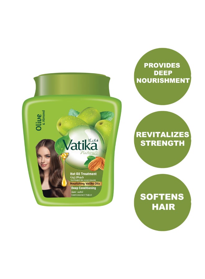VATIKA Hammamzaith Deep Conditioning 1Kg + Shampoo 200ml  - Image 2
