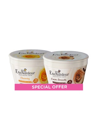 Enchanteur Charming Cocoa Sensuelle Moisturizing Cream 200ml Pack