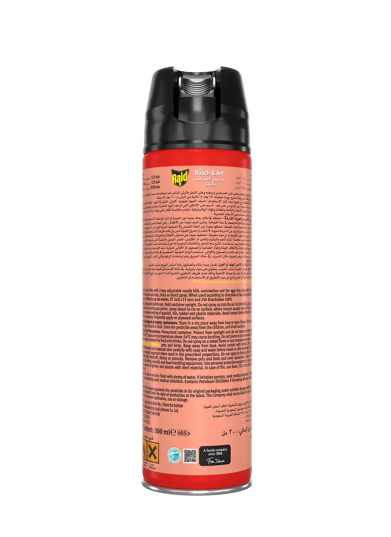 RAID Cockroach And Ant Killer Spray 300ml - Image 2