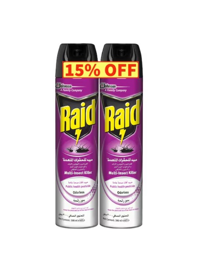 "Insects Killer, 300ml × 2  at 15% off "