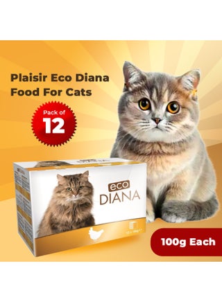 Pack Of 12 Chunks With Chicken In Gravy 100grams - view 2