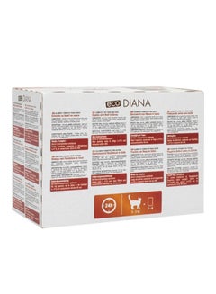 Eco Diana Pack Of 12 Chunks With Beef In Gravy 100grams  - Image 2