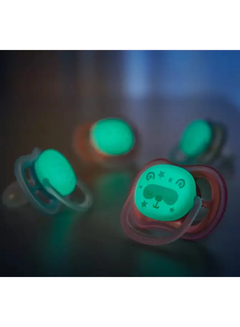 Philips Avent مجموعة لهايات لينة ألترا آير نايت مكونة من قطعتين بلون أزرق وأبيض