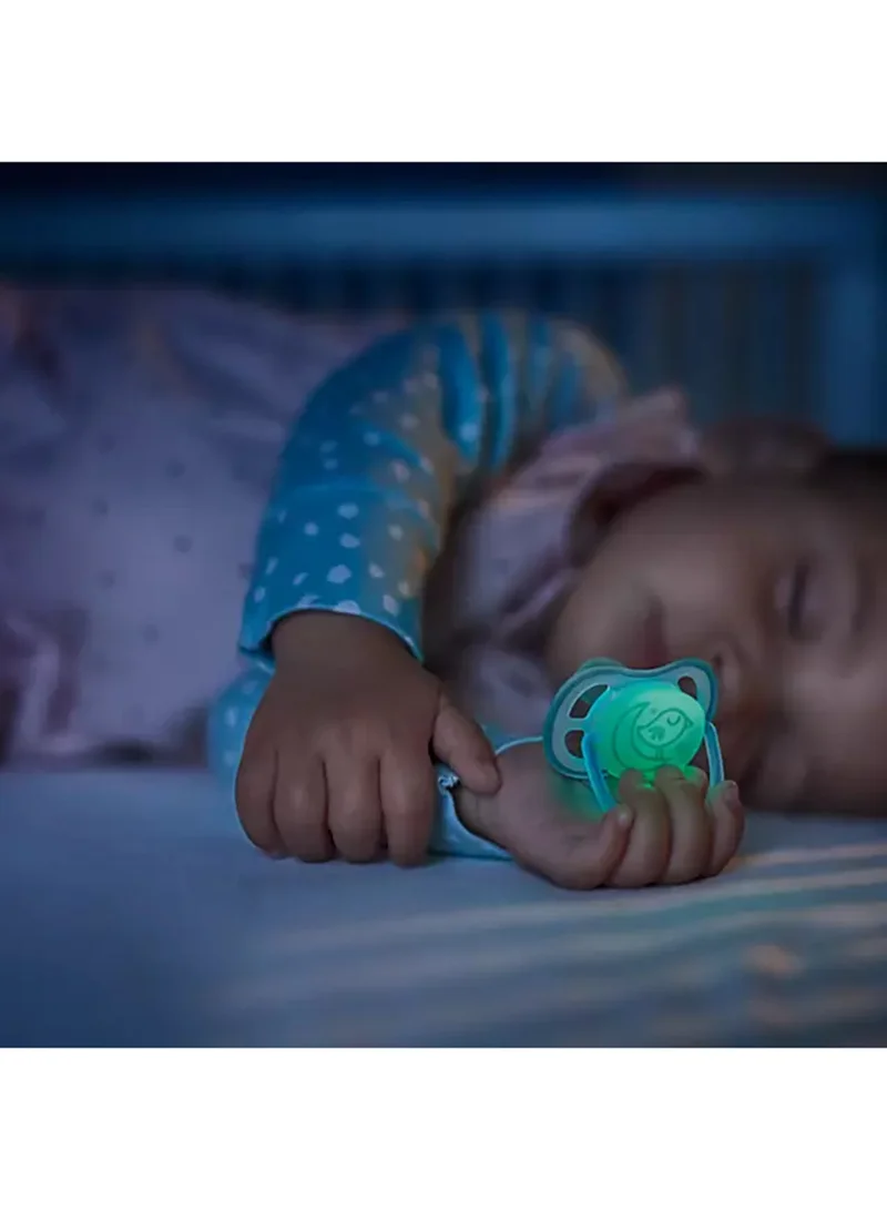 Philips Avent مجموعة لهايات لينة ألترا آير نايت مكونة من قطعتين بلون أزرق وأبيض