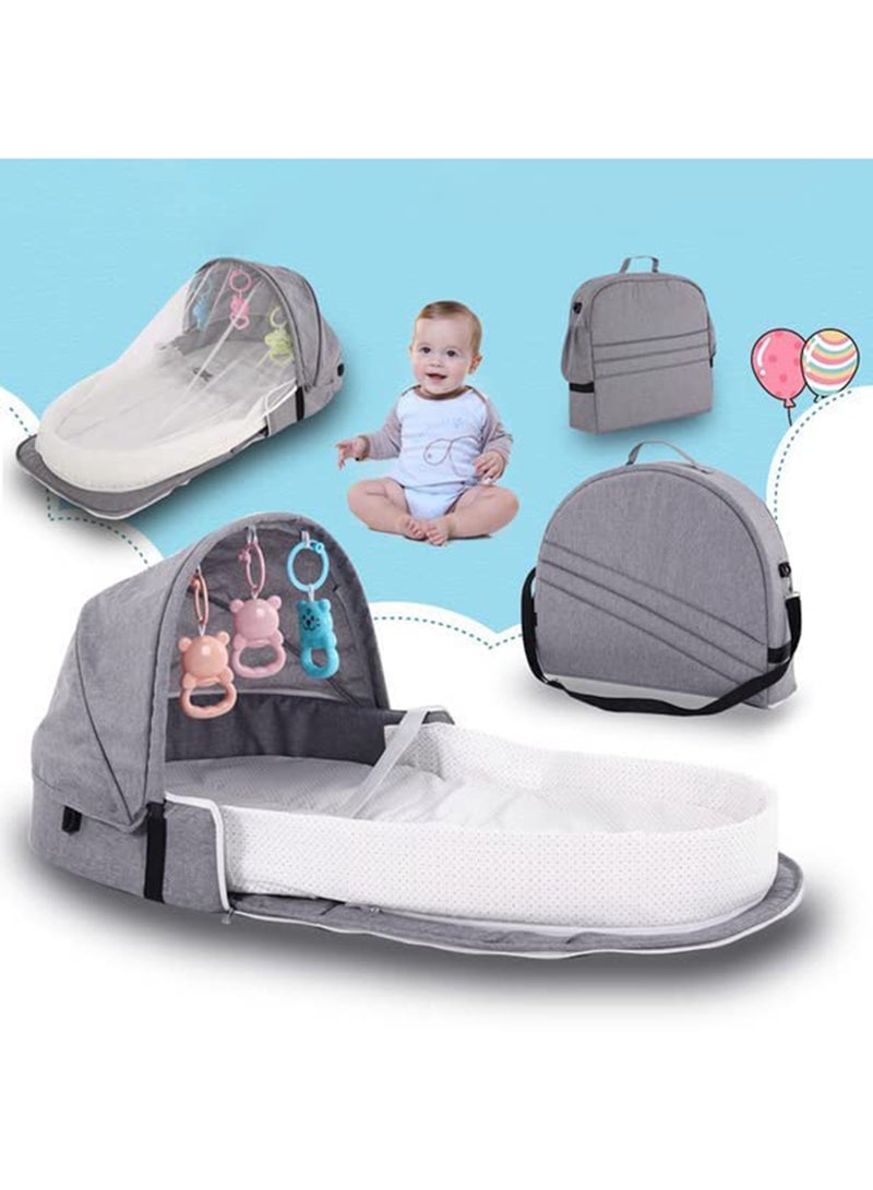 SunBaby - Multi-Function Portable Baby Bed With Mosquito Net - Image 1