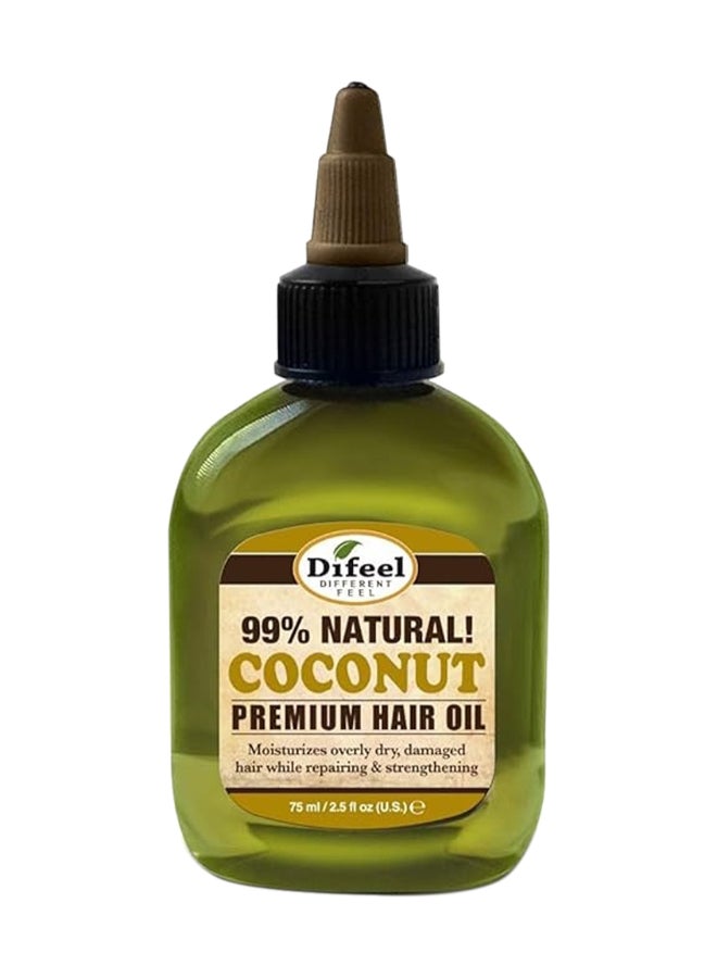 ديفيل زيت جوز الهند الطبيعي الممتاز المعزز للشعر 75ملليلتر - Image 1