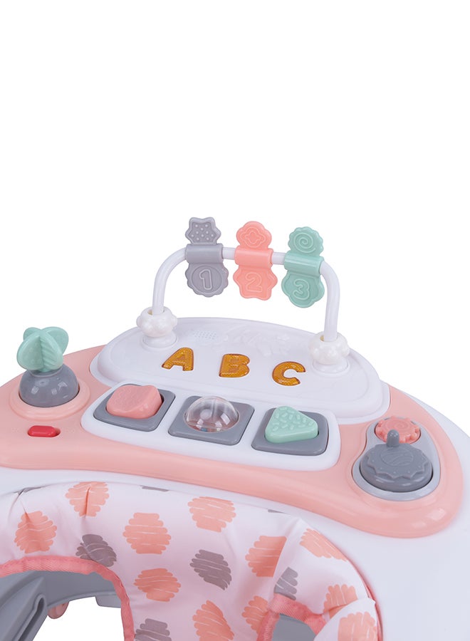 mini panda - A-B-C Learning Activity Walker, Pink - Image 1