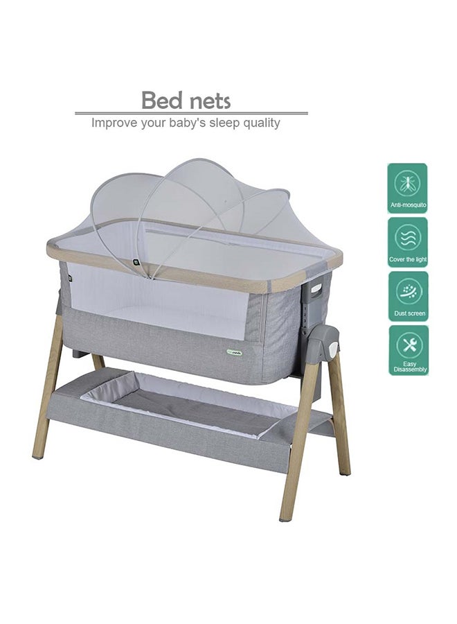 mini panda Natural Co- Sleeper, Grey  - Image 5